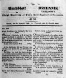 Amtsblatt der K&ouml;niglichen Regierung zu Posen. 1844.12.31 Nro.53