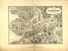 Plan Sanktpeterburga v 1705 godu