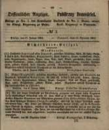 Oeffentlicher Anzeiger. 1854.01.17 Nro.3