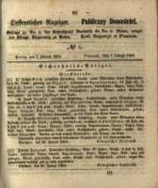 Oeffentlicher Anzeiger. 1854.02.07 Nro.6