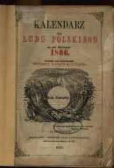 Kalendarz dla Ludu Polskiego na rok zwyczajny 1866.