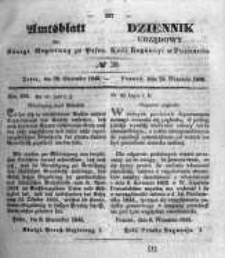 Amtsblatt der K&ouml;niglichen Regierung zu Posen. 1845.09.23 Nro.38
