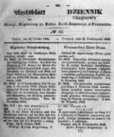 Amtsblatt der Königlichen Regierung zu Posen. 1845.10.21 Nro.42
