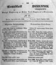 Amtsblatt der K&ouml;niglichen Regierung zu Posen. 1845.12.09 Nro.49