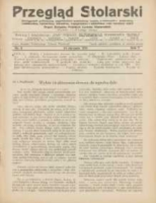 Przegląd Stolarski: dwutygodnik poświęcony zagadnieniom architektury wnętrz a mianowicie: stolarstwu, rzeźbiarstwu, tapicerstwu, tokarstwu, koszykarstwu, zdobnictwu oraz handlowi mebli: organ Związku Polskich Cech&oacute;w Stolarskich 1931.01.16 R.5 Nr2