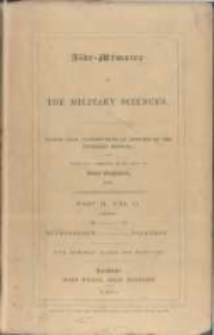 Aide-mémoire to the military sciences: framed from contributions of officers of the different services and edited by a committee of the Corps of Royal Engineers. Vol. 2, Fortification-Palanque. Part 2, Meteorology-Palanque