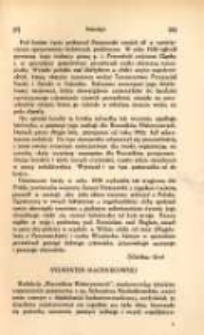 Nekrologi. Sylwester Machnikowski