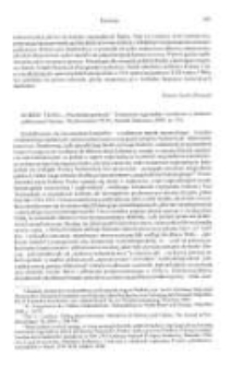 Robert Traba, "Wschodniopruskość”. Tożsamość regionalna i narodowa w kulturze politycznej Niemiec, Poznań - Warszawa 2005