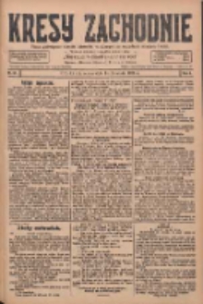 Kresy Zachodnie: pismo poświęcone obronie interes&oacute;w narodowych na zachodnich ziemiach Polski 1928.04.14 R.6 Nr87