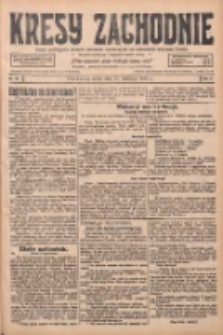 Kresy Zachodnie: pismo poświęcone obronie interes&oacute;w narodowych na zachodnich ziemiach Polski 1928.04.25 R.6 Nr96
