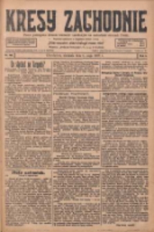 Kresy Zachodnie: pismo poświęcone obronie interes&oacute;w narodowych na zachodnich ziemiach Polski 1928.05.06 R.6 Nr105