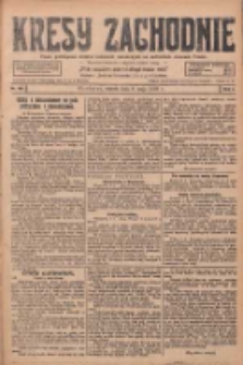 Kresy Zachodnie: pismo poświęcone obronie interes&oacute;w narodowych na zachodnich ziemiach Polski 1928.05.08 R.6 Nr106