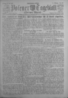 Posener Tageblatt (Posener Warte) 1922.07.28 Jg.61 Nr167