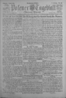 Posener Tageblatt (Posener Warte) 1922.08.02 Jg.61 Nr171