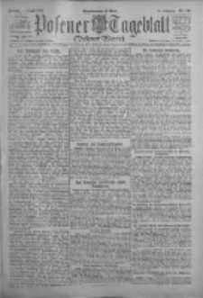 Posener Tageblatt (Posener Warte) 1922.08.11 Jg.61 Nr179