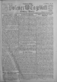 Posener Tageblatt (Posener Warte) 1922.08.30 Jg.61 Nr194