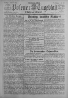 Posener Tageblatt (Posener Warte) 1922.09.03 Jg.61 Nr198
