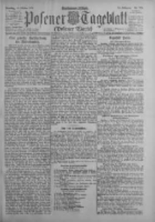 Posener Tageblatt (Posener Warte) 1922.10.10 Jg.61 Nr229