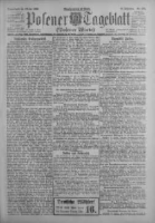 Posener Tageblatt (Posener Warte) 1922.10.14 Jg.61 Nr233