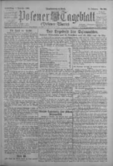 Posener Tageblatt (Posener Warte) 1922.11.11 Jg.61 Nr256