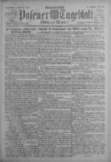 Posener Tageblatt (Posener Warte) 1922.11.25 Jg.61 Nr267