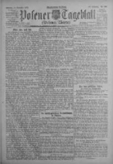 Posener Tageblatt (Posener Warte) 1922.11.26 Jg.61 Nr268