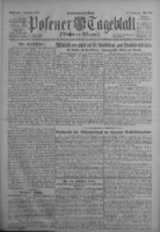 Posener Tageblatt (Posener Warte) 1922.12.06 Jg.61 Nr276