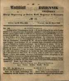Amtsblatt der Königlichen Regierung zu Posen. 1852.03.23 Nro.12