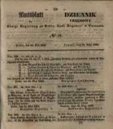 Amtsblatt der K&ouml;niglichen Regierung zu Posen. 1852.05.25 Nro.21