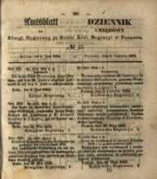 Amtsblatt der K&ouml;niglichen Regierung zu Posen. 1852.06.08 Nro.23