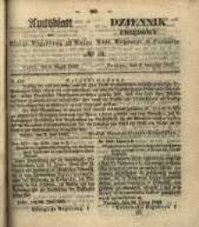 Amtsblatt der K&ouml;niglichen Regierung zu Posen. 1852.08.03 Nro.31