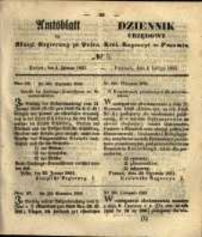 Amtsblatt der Königlichen Regierung zu Posen. 1851.02.04 Nro.5