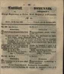 Amtsblatt der Königlichen Regierung zu Posen. 1851.04.22 Nro.16