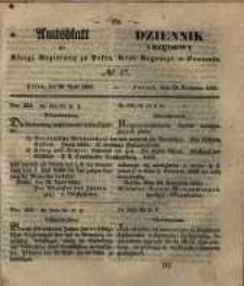 Amtsblatt der K&ouml;niglichen Regierung zu Posen. 1851.04.29 Nro.17