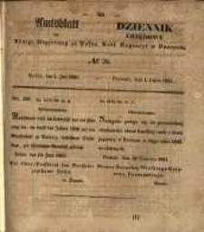 Amtsblatt der K&ouml;niglichen Regierung zu Posen. 1851.07.01 Nro.26