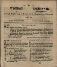 Amtsblatt der Königlichen Regierung zu Posen. 1851.07.15 Nro.28