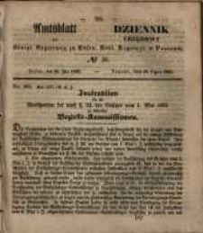 Amtsblatt der K&ouml;niglichen Regierung zu Posen. 1851.07.29 Nro.30
