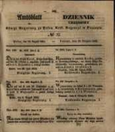 Amtsblatt der K&ouml;niglichen Regierung zu Posen. 1851.08.12 Nro.32