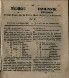 Amtsblatt der K&ouml;niglichen Regierung zu Posen. 1851.09.16 Nro.37