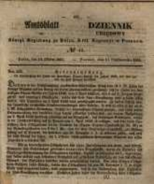 Amtsblatt der K&ouml;niglichen Regierung zu Posen. 1851.10.14 Nro.41