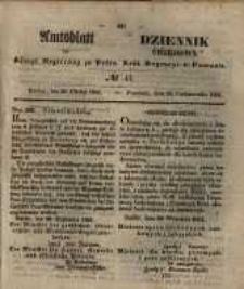 Amtsblatt der K&ouml;niglichen Regierung zu Posen. 1851.10.28 Nro.43