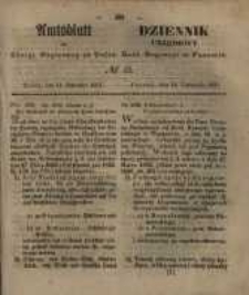 Amtsblatt der K&ouml;niglichen Regierung zu Posen. 1851.11.11 Nro.45