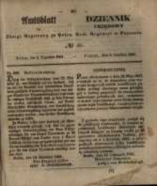 Amtsblatt der K&ouml;niglichen Regierung zu Posen. 1851.12.02 Nro.48