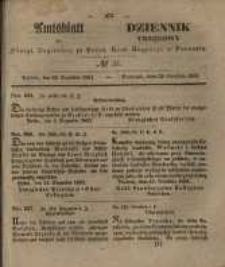 Amtsblatt der K&ouml;niglichen Regierung zu Posen. 1851.12.23 Nro.51