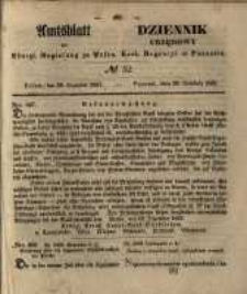 Amtsblatt der K&ouml;niglichen Regierung zu Posen. 1851.12.30 Nro.52
