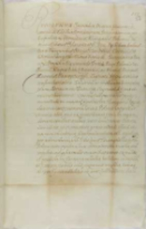 List Rudolfa II cesarza do kr&oacute;la Zygmunta III, Praga 19.02.1603