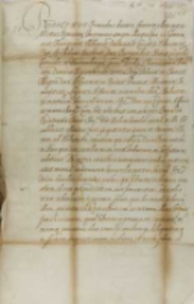 List Rudolfa II cesarza do kr&oacute;la Zygmunta III, Praga 16.07.1603