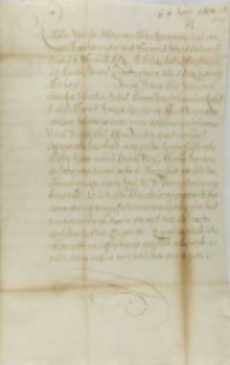 List Rudolfa II cesarza do kr&oacute;la Zygmunta III, Praga 09.08.1603