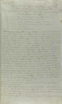 Kopia postanowienia wojew&oacute;dztwa sandomierskiego, 17.12.1604