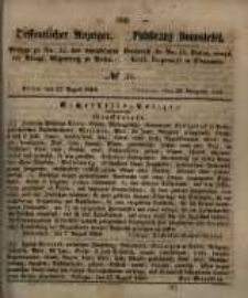 Oeffentlicher Anzeiger. 1854.08.22 Nro.34
